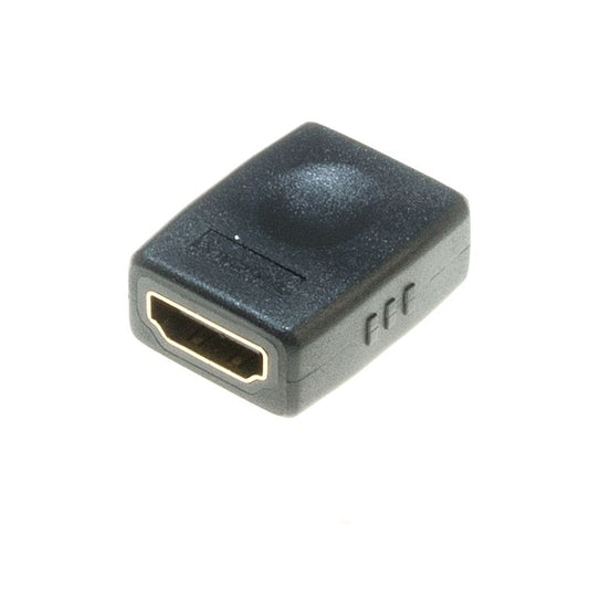 Lyndahl LKHA004 HDMI 1.4 connector, 2 x socket, contact-proof, black