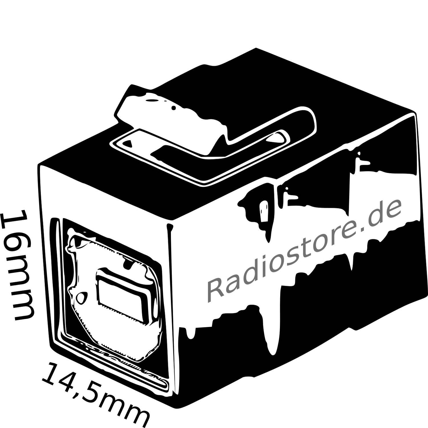 Lyndahl LKK0150WS  Keystone USB 2.0 BF/AF Weiß