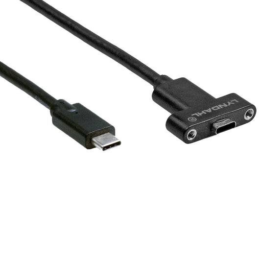 Lyndahl LKPK032 USB 3.1 CF P.M./CFM adapter cable for front panel mounting, various models.